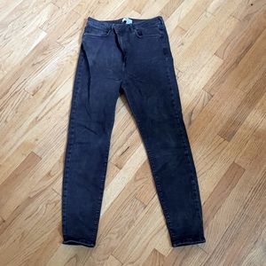 Forever 21 high rise black jeggings